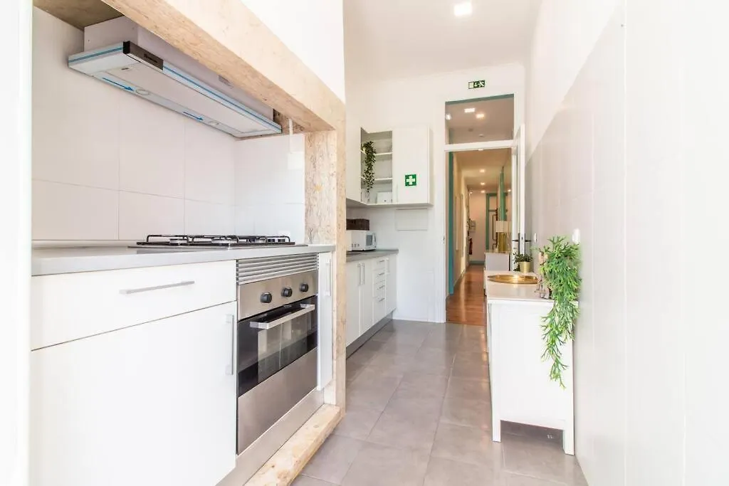 Downtown 7 Bedroom Apartment - Liberdade Lisbon Portugal
